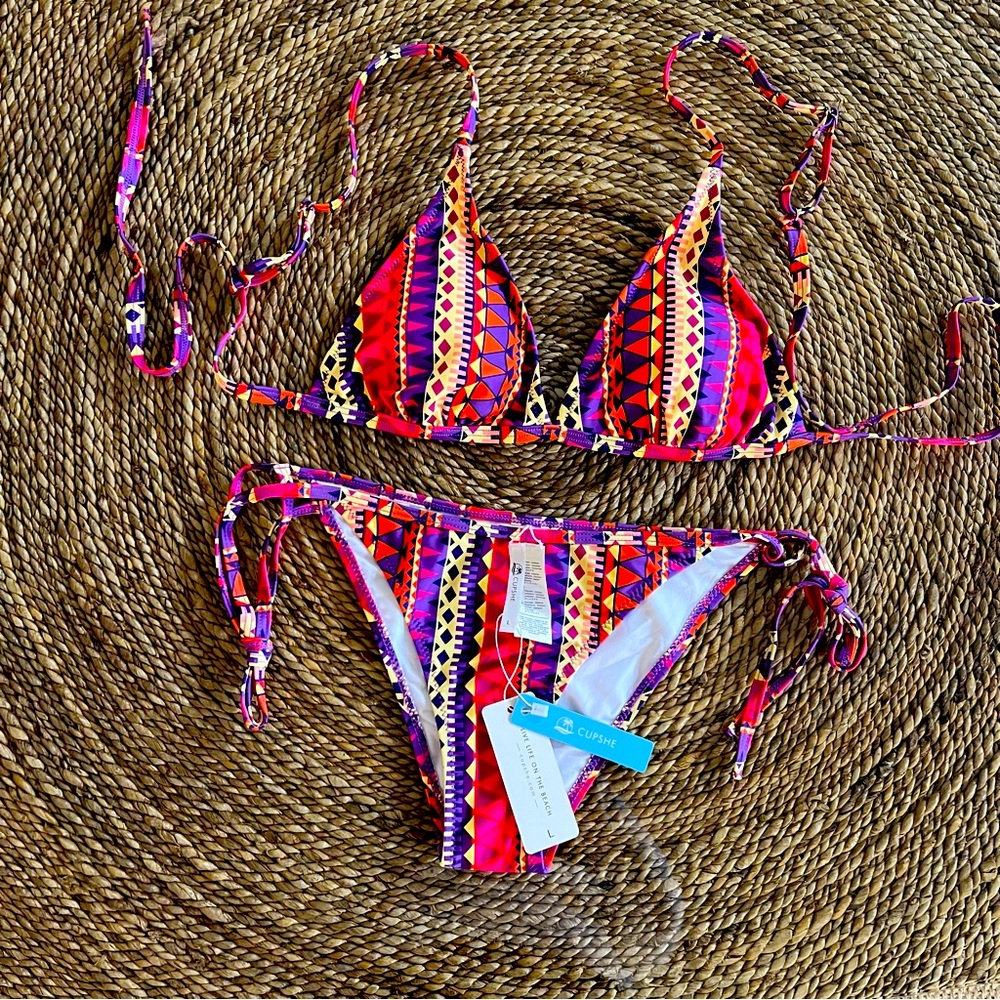 NWT CUPSHE Bikini Bathing Suit
